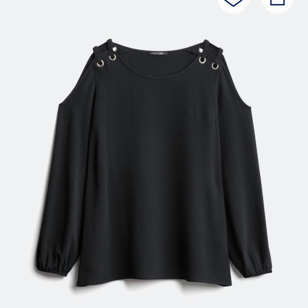 Ilma Cold Shoulder Grommet
Detail Blouse